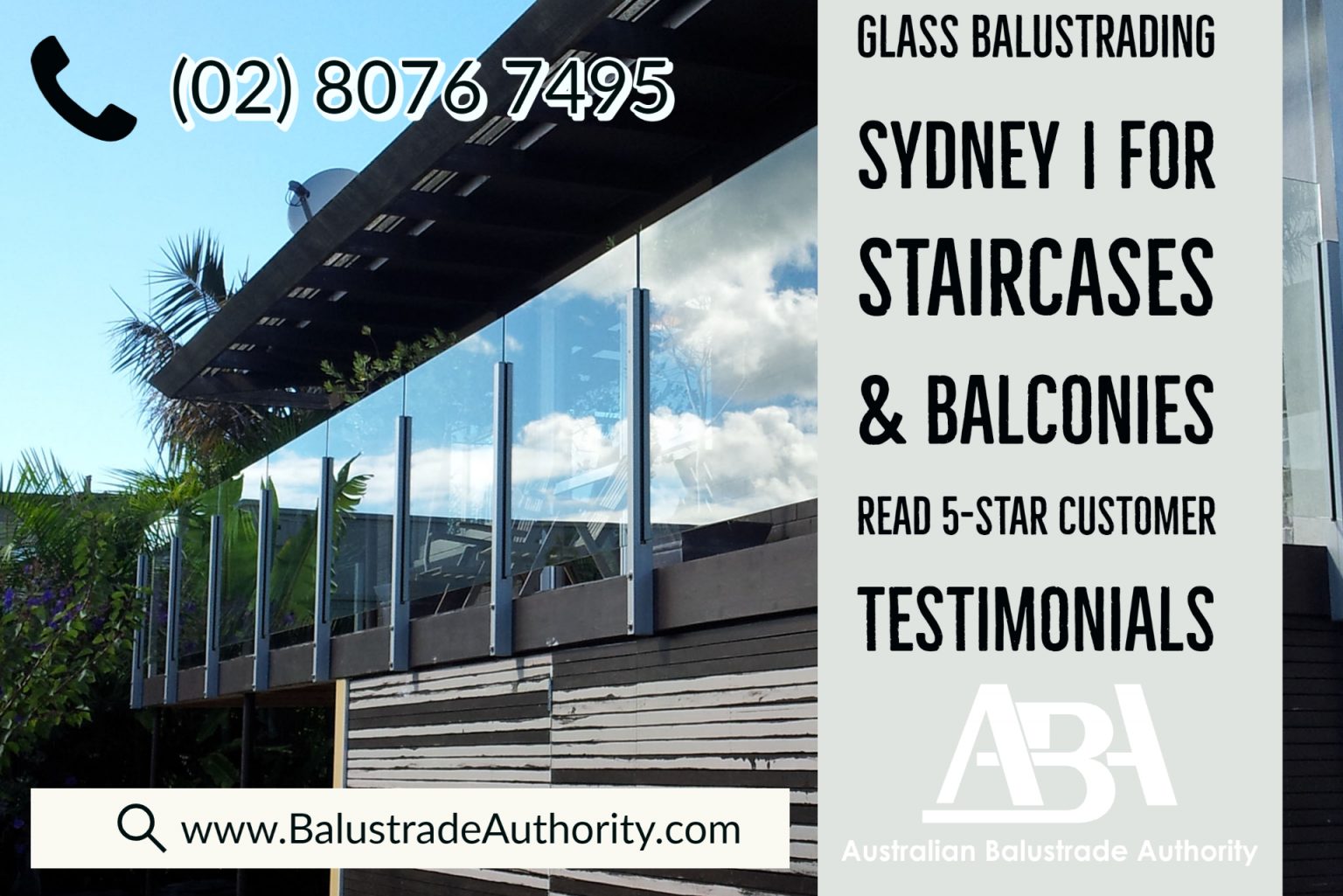 See Balcony Glass Balustrade - Glass Balustrade Sydney Authority